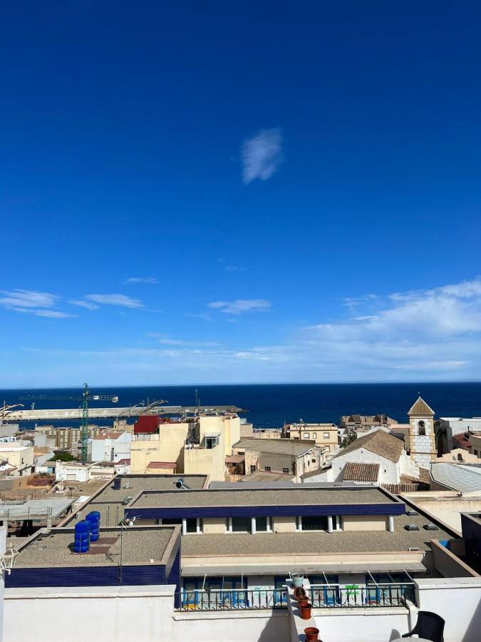 Atico Duplex Con Vista Mar Y Terraza Privada A 200M De La Playa Hasta 6 Personas Apartment Garrucha Exterior photo